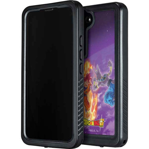 Dragon Ball Super Goku vs Beerus Galaxy S24 Plus Waterproof Case